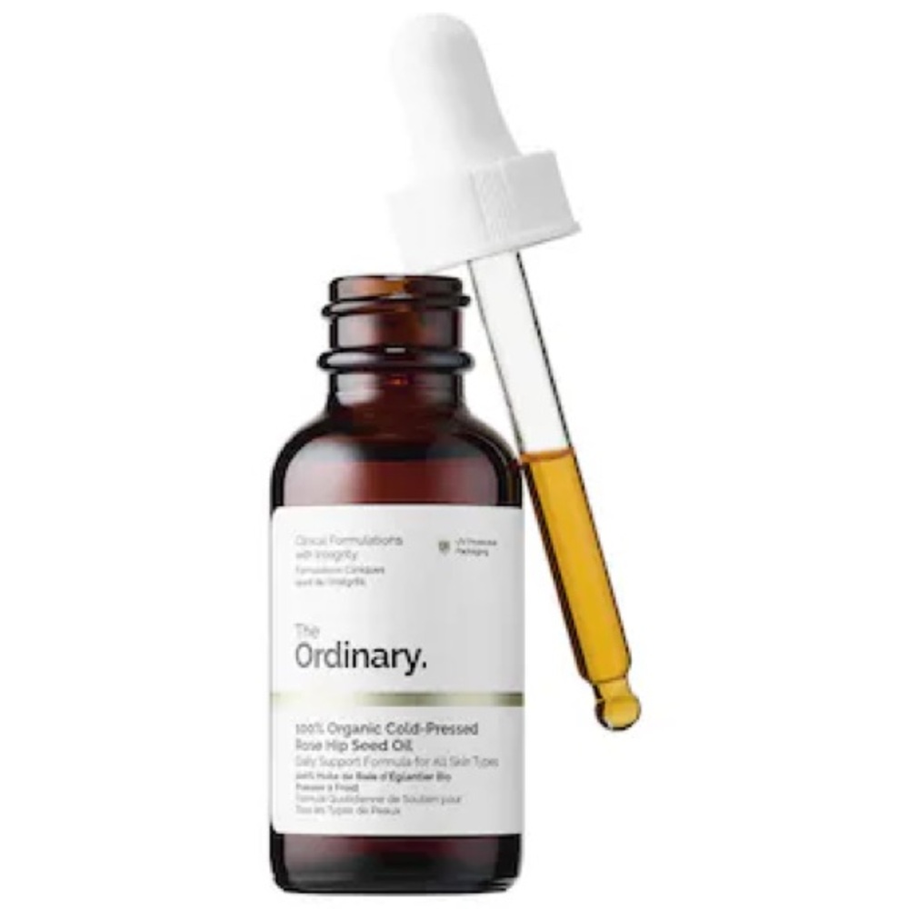 100% organic cold pressed roe hip seed oil